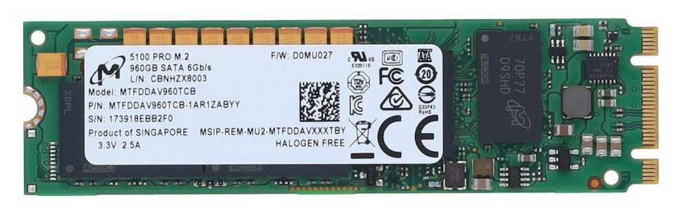 Micron Ssd Micron 5100 Series